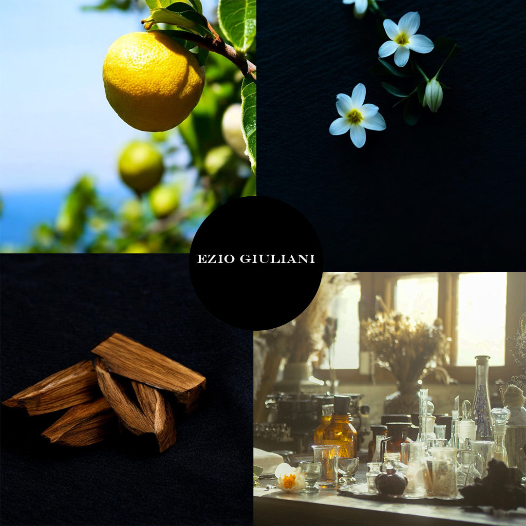 Ezio Giuliani's About us page: contains information about the history of the brand and their mission.